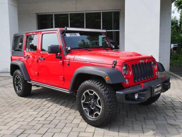 Pre Owned 2016 Jeep Wrangler Unlimited 4wd 4dr Rubicon Hard Rock With Navigation 4wd